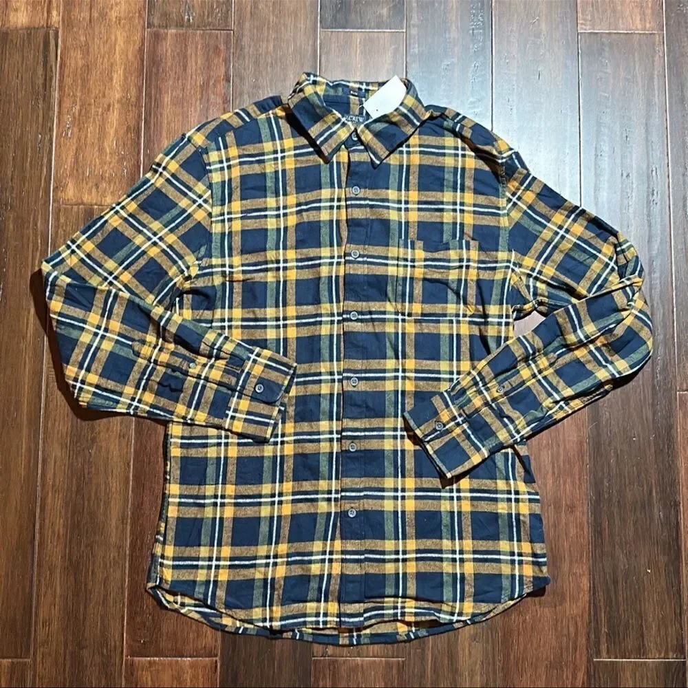 J.Crew Mens Flannel Shirt